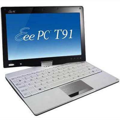 На ноутбуке Asus Eee PC T91 мигает экран